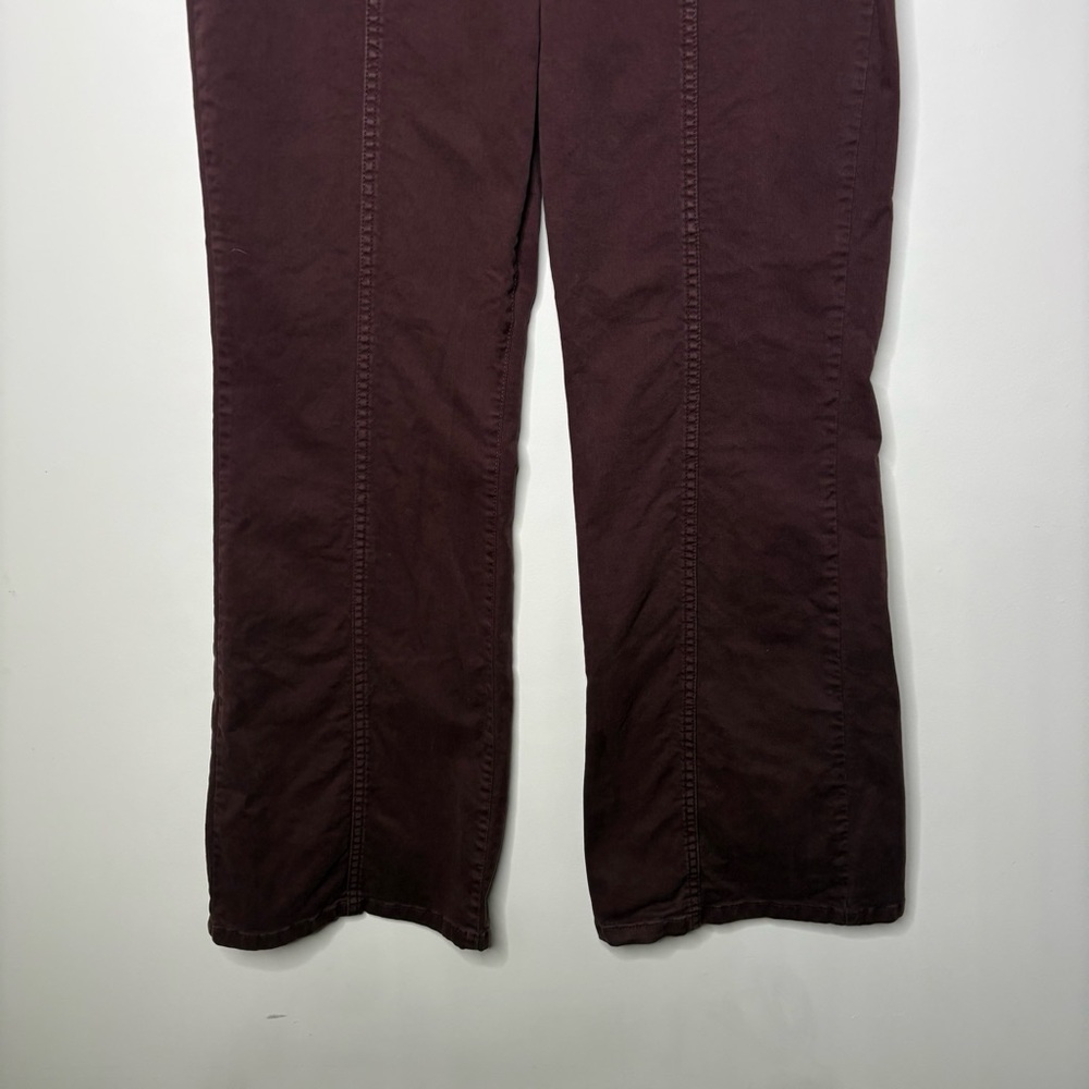 Marine Layer Brown Boot Cut Pants - Picture 4 of 7